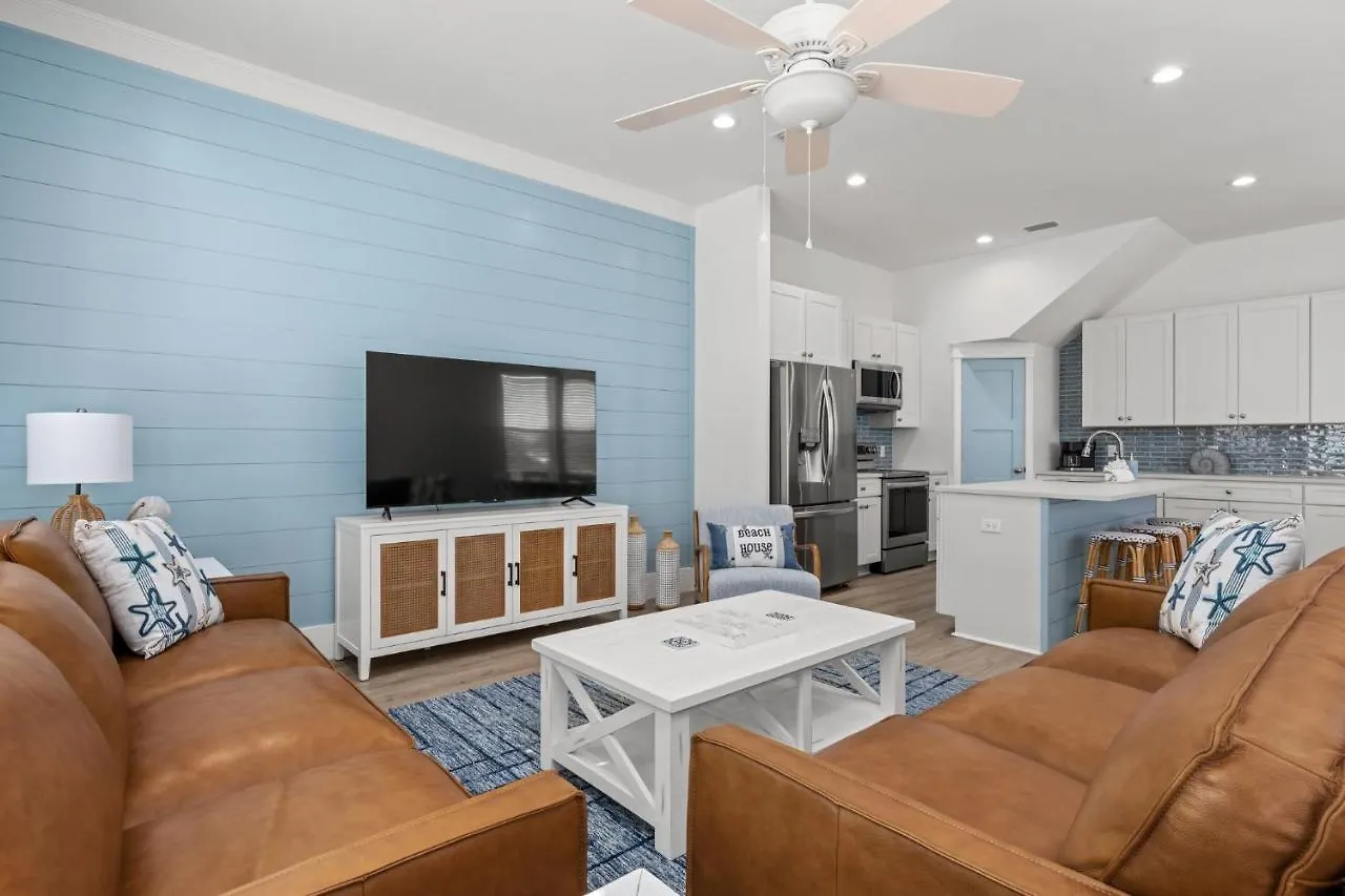 Spectacular 3Br 4Ba W/ Private Pool, 2 Min Walk To Beach - Sleeps 15! Panama City Beach United States