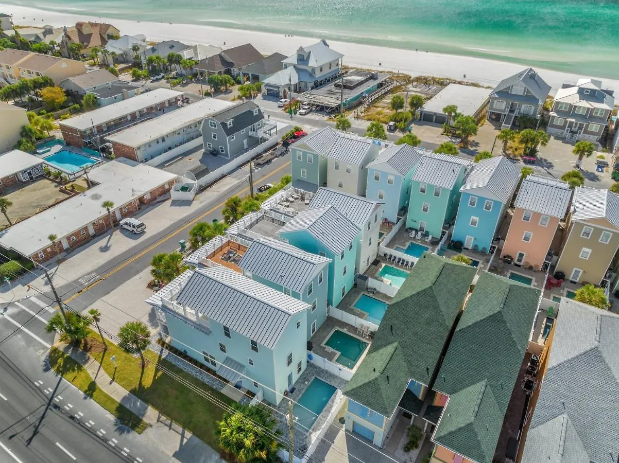 Spectacular 3Br 4Ba W/ Private Pool, 2 Min Walk To Beach - Sleeps 15! Panama City Beach